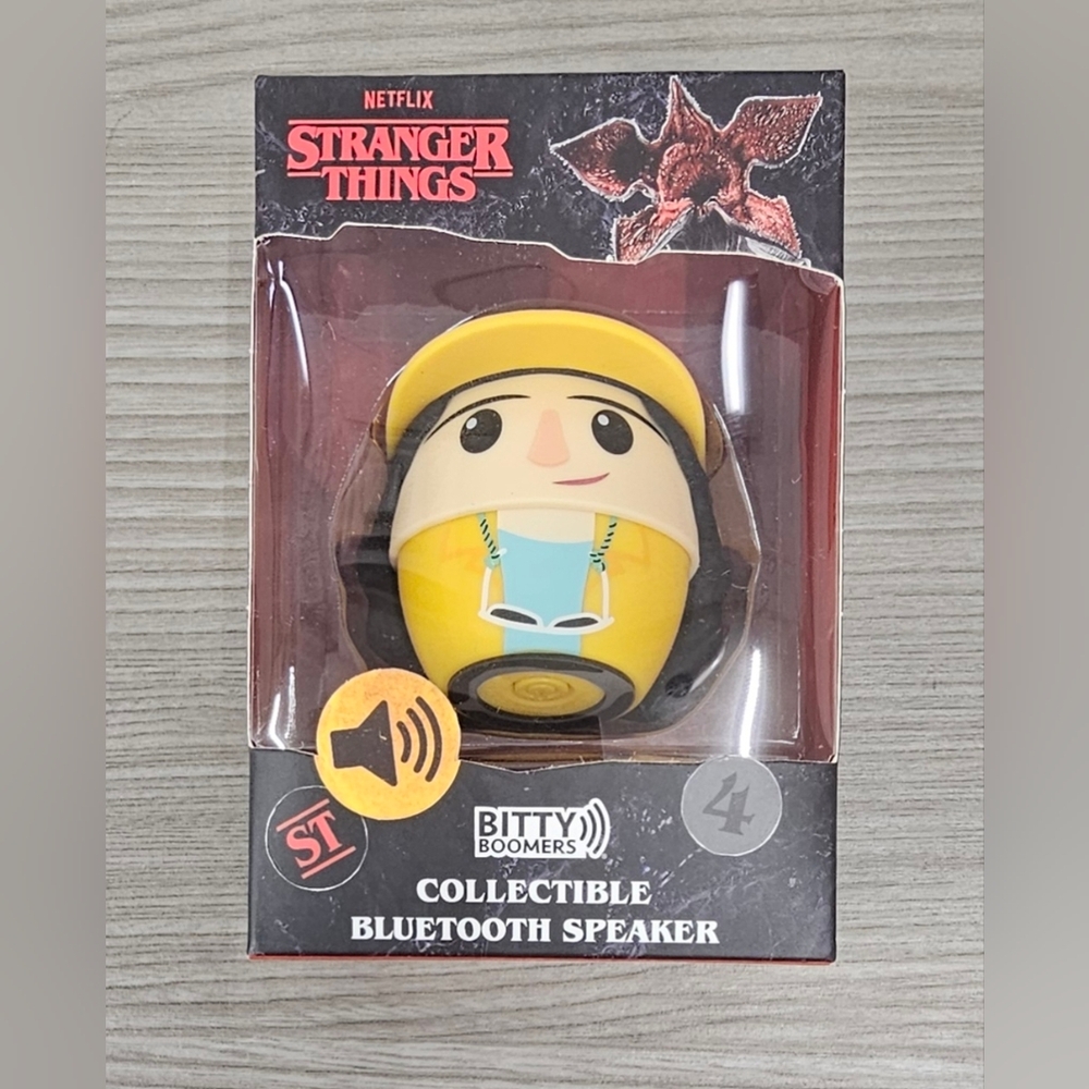 Dustin Henderson Stranger Things Bitty Boomers Bluetooth Speaker